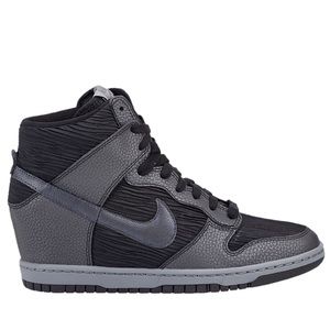 Nike Dunk Sky High Black Metallic, Rare!